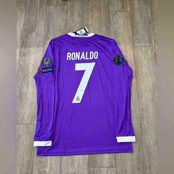 Real Madrid Away Final Champions League 2016 Ronaldo 7 - Picture 1 of 7